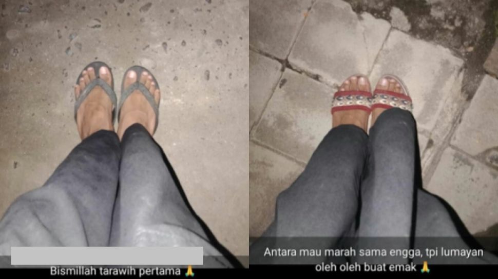 Sandal Tertukar Saat Tarawih Pertama Berangkat Laki Pulang Jadi Ciwi Beritahits Id