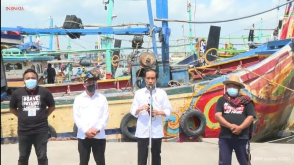 Dikunjungi Jokowi, Nelayan di Lamongan Laporan Hasil Melautnya Normal