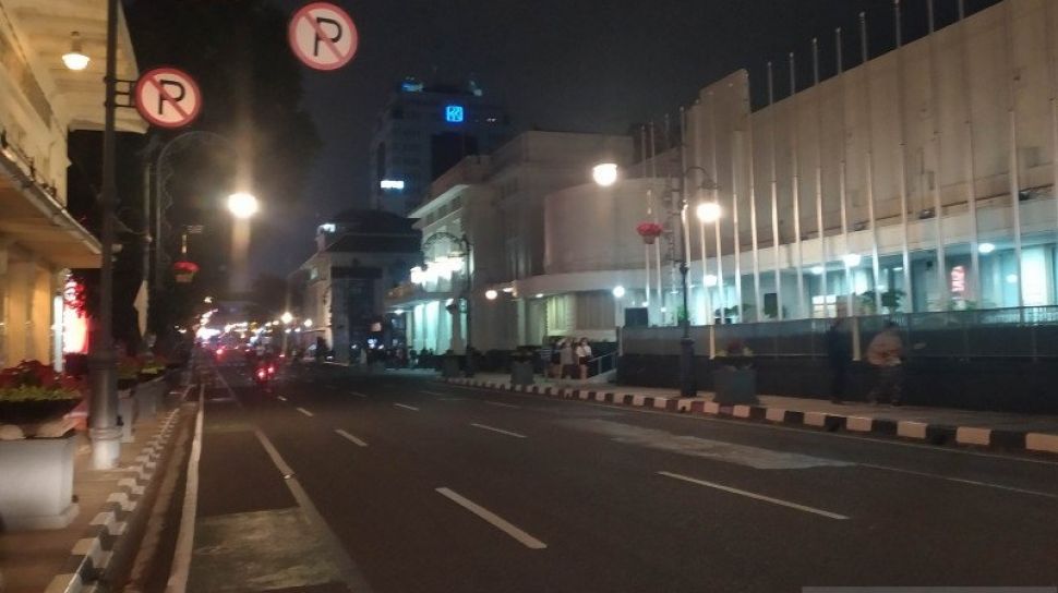Lokasi Jalan Raya Kota Bandung Yang Ditutup Malam Ini