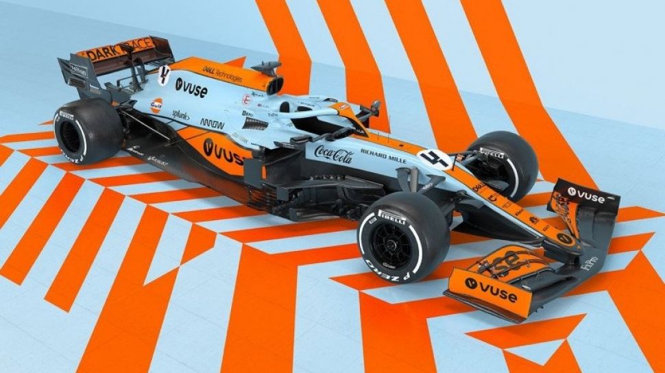 1:18 McLaren F1 Team #3 McLaren MCL35M - 2021 Monaco Grand Prix