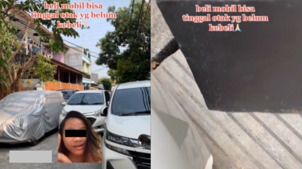 Wanita Ngamuk Mobil Orang Parkir Ngawur di Depan Rumah, Sampai Dibuat