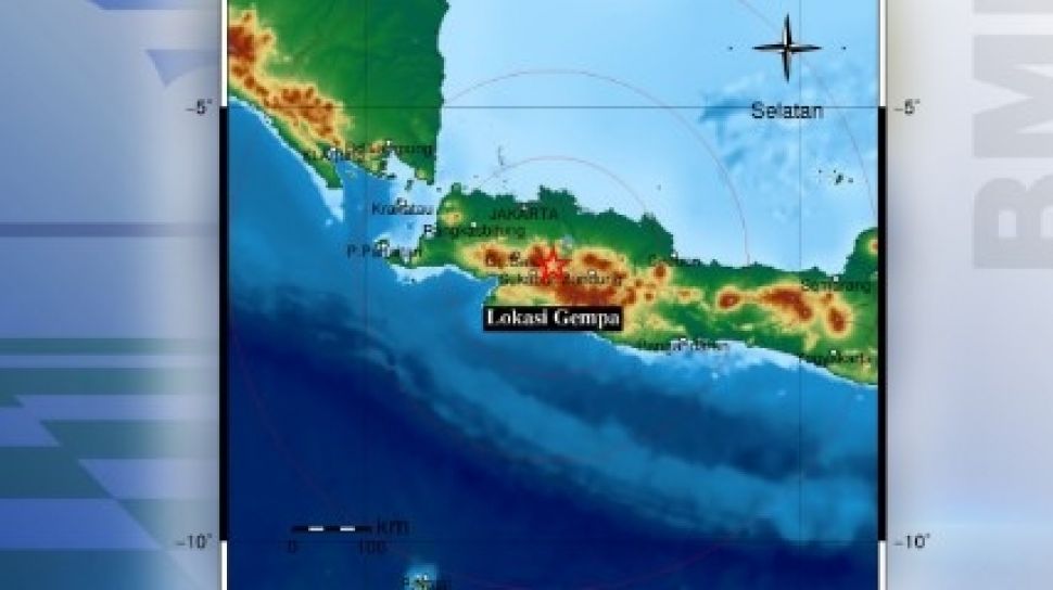 Gempa Bumi Magnitudo 3 0 Guncang Cianjur