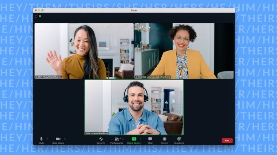 Fitur Baru Zoom, Tambah Pilihan Kata Ganti saat Virtual Meeting - Suara.com