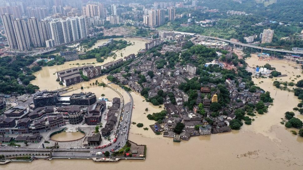 Banjir di Hubei China Tewaskan 21 Orang, Empat Lainnya Hilang  Suara.com