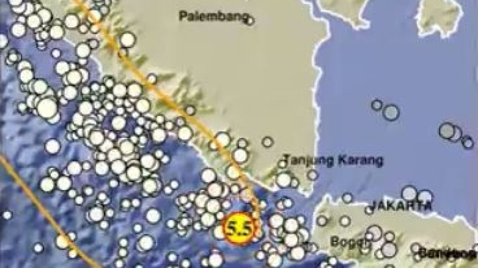 Gempa Di Lampung Warga Jakarta Ikut Rasakan Guncangan Sore Tadi