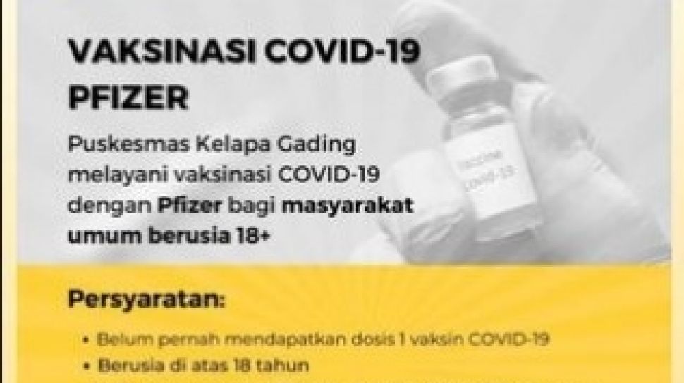 Daftar Penerima Vaksin Pfizer, Efek Samping Hingga Syarat Vaksinasi