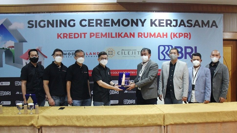 Modernland Realty Gandeng BRI Kembangkan Township di Kawasan Cilejit