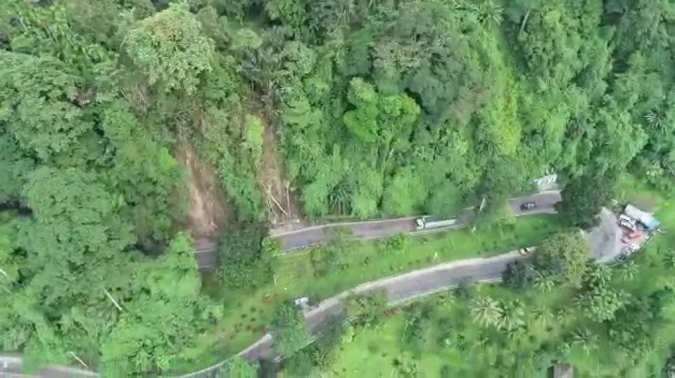 Jalur Medan Berastagi Sudah Bisa Dilalui Sempat Macet Parah