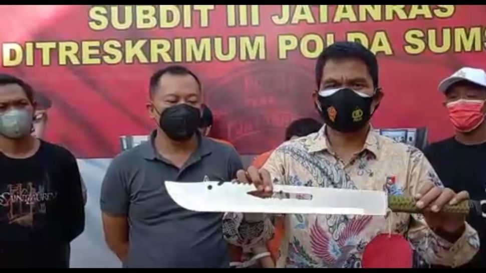 Dua Begal Sadis Di Palembang Ditangkap Pelaku Ancam Korban Pakai