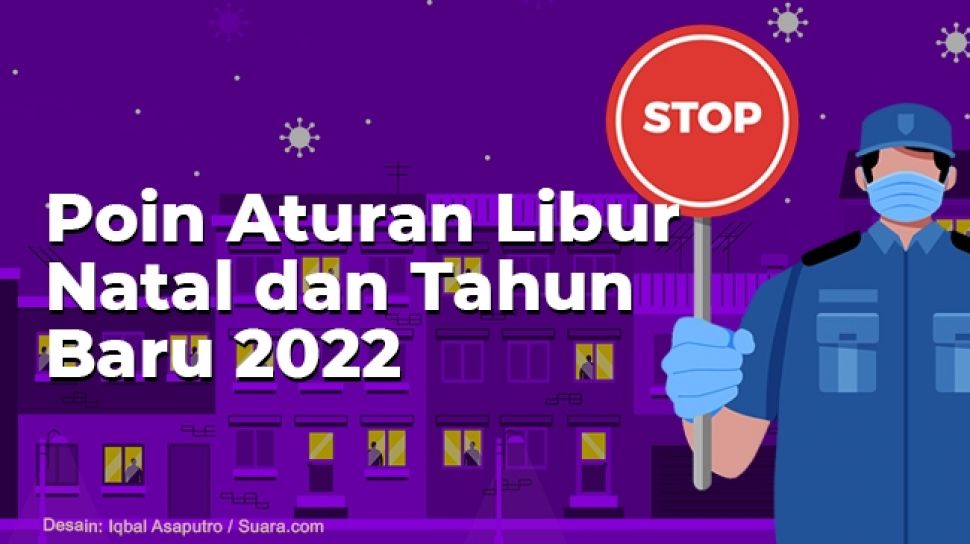 INFOGRAFIS: Poin Aturan Libur Natal Dan Tahun Baru 2022