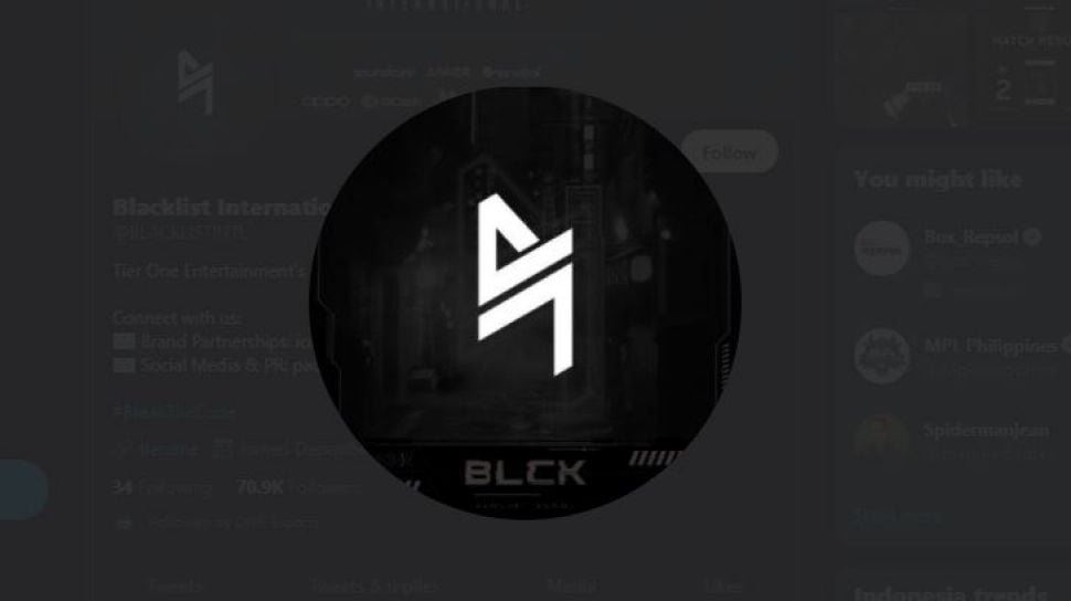 Rrq vs blacklist jam berapa