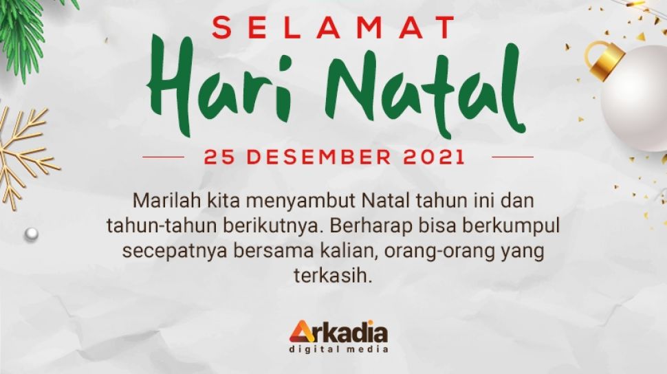 Kumpulan Kartu Ucapan Natal 2021 Bisa Download Gratis dari Suara.com