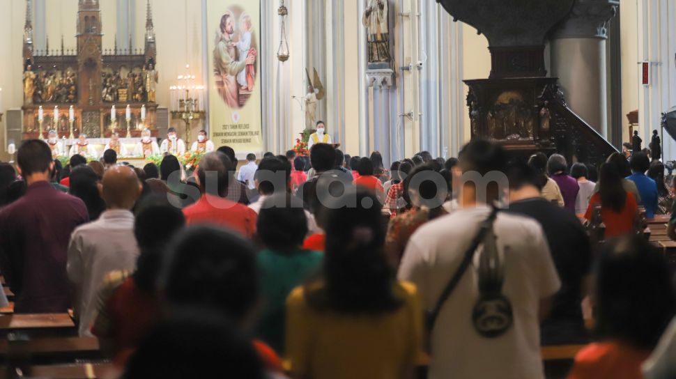 Gereja Katedral JakartaCuma Tampung 50 Persen Jemaat di Perayaan Natal Tahun Ini, Begini Alasannya