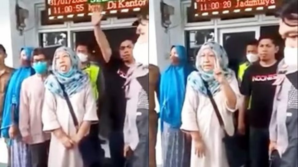 Julurkan Lidah, Klarifikasi Emak-emak Pemaki Driver Ojol di Cirebon