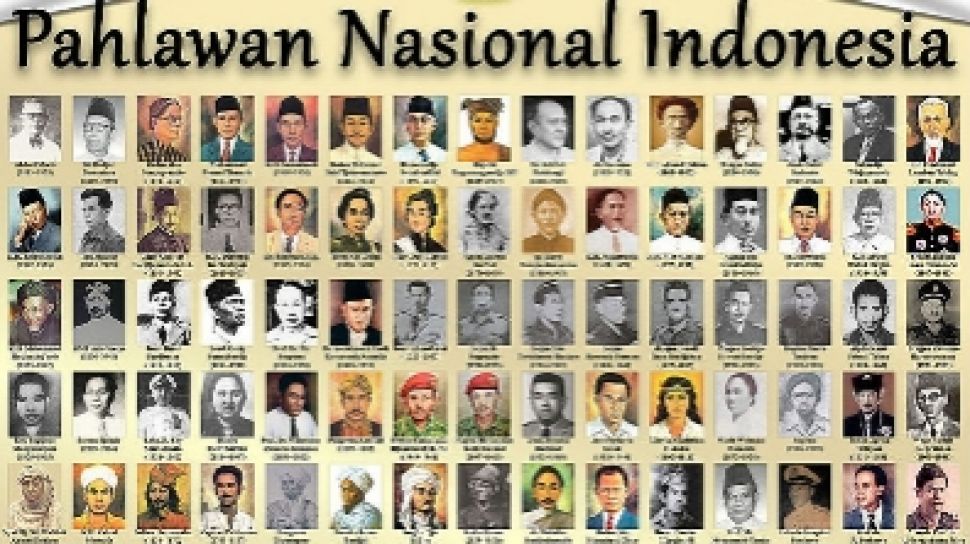 Daftar 6 Nama Pahlawan Nasional Terbaru, Diresmikan Jokowi saat Hari ...