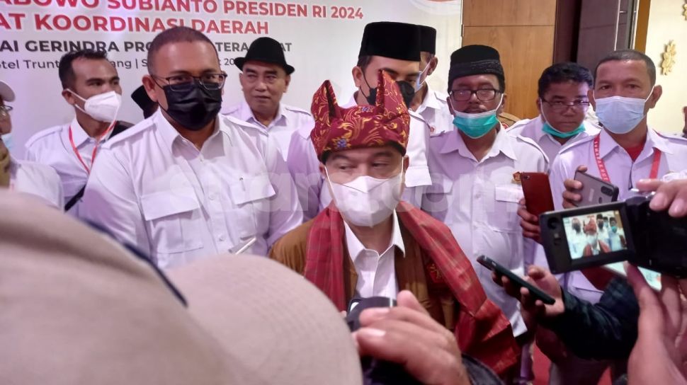 Kader Gerindra Sumbar Desak Prabowo Maju Pilpres 2024 Sufmi Dasco Ini