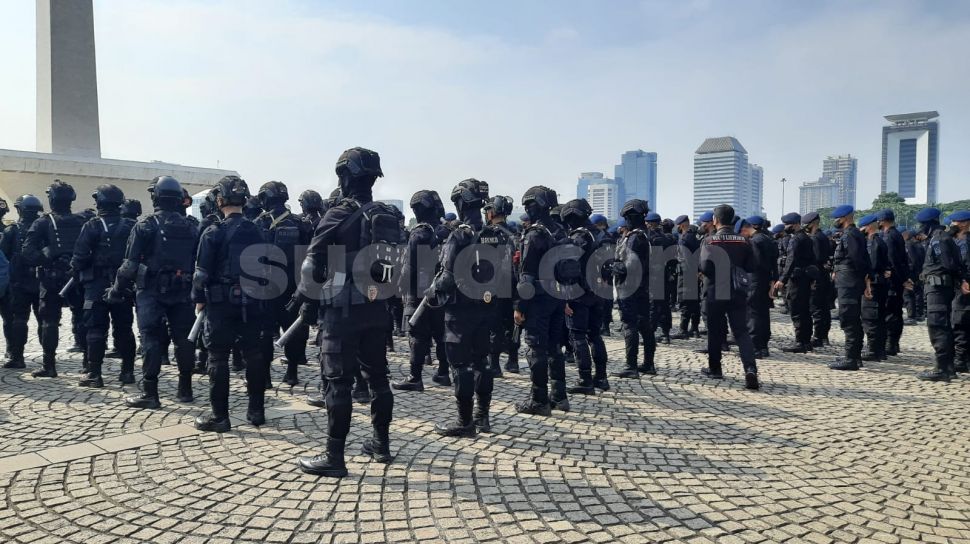 Polisi Antisipasi Potensi Kelompok Anarko Tunggangi Aksi Demo Mahasiswa