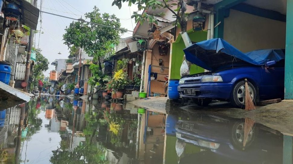 Banjir Rendam Puluhan Rumah Di Cikupa Tangerang, Ratusan KK Terdampak