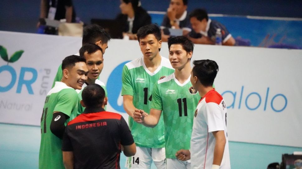 Timnas Voli Putra Indonesia vs Vietnam di Final SEA Games 2021