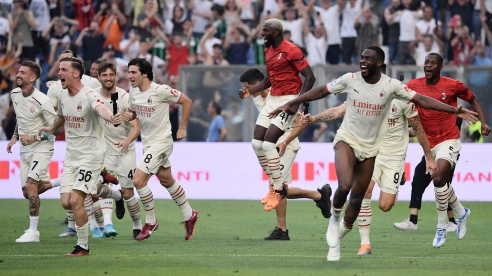 Goal Party au siège de Sassuolo, l’AC Milan remporte la Ligue italienne 2021/2022