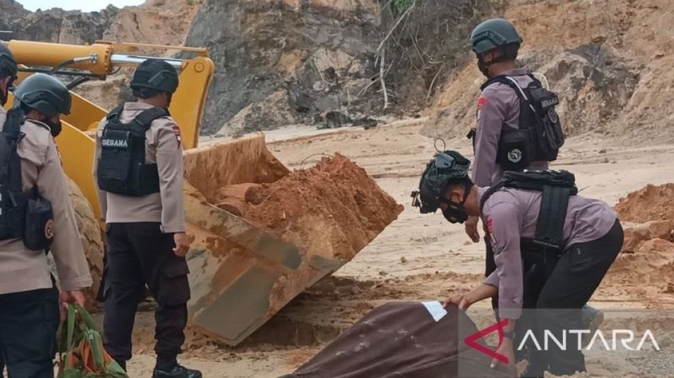 Mortier de 500 kilogrammes de la Seconde Guerre mondiale trouvé à Tarakan