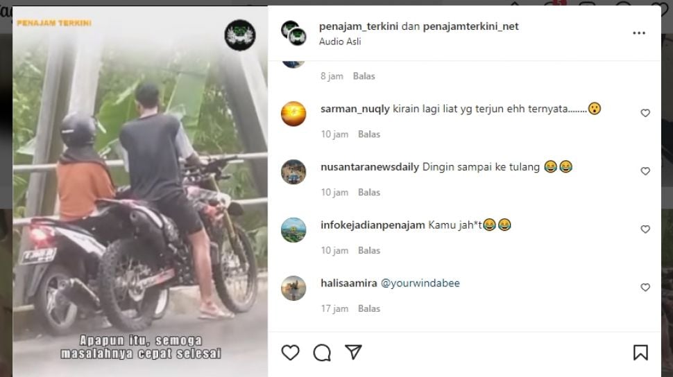 Diduga Bertengkar Pria Dan Wanita Ini Terlibat Cekcok Di Tengah Hujan Warganet Dingin Sampai 7057