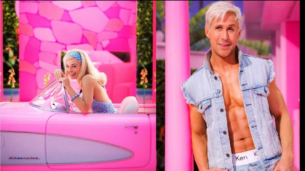 Intip Penampilan Perdana Ryan Gosling dan Margot Robbie dalam Film Barbie  The Movie