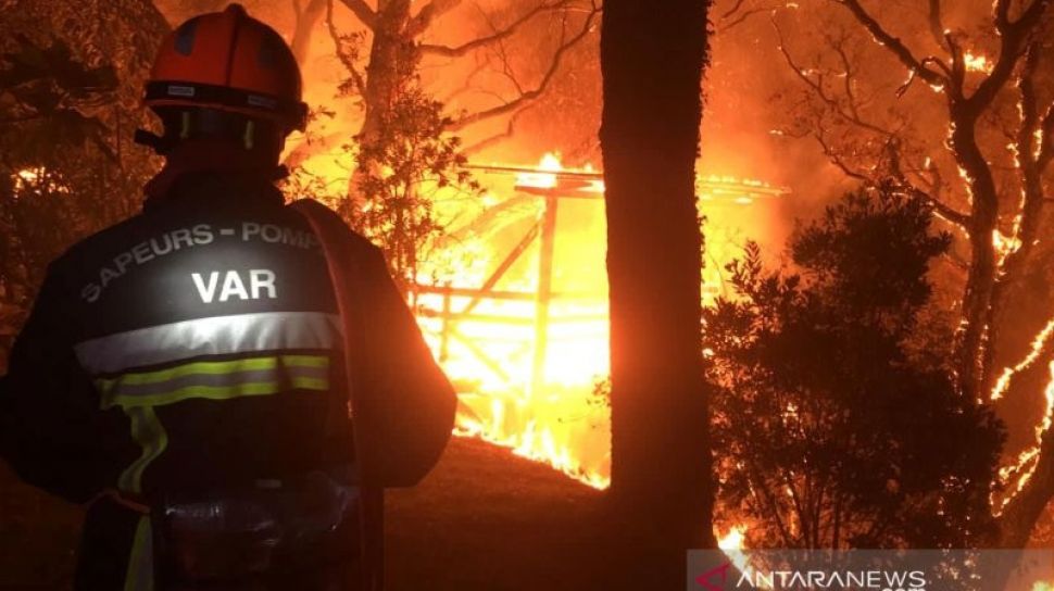 Seluas 10 Ribu Hektare Kawasan Hutan di Barat Daya Prancis Terbakar