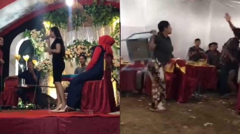 Tak Terima Suami Duet Dangdutan Dengan Biduan, Istri Meradang Di ...