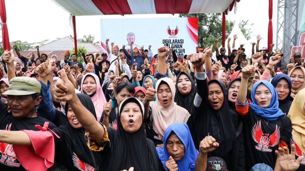 1.500 Perwakilan Desa se-Kabupaten Langkat Deklarasikan Ganjar Pranowo Presiden 2024