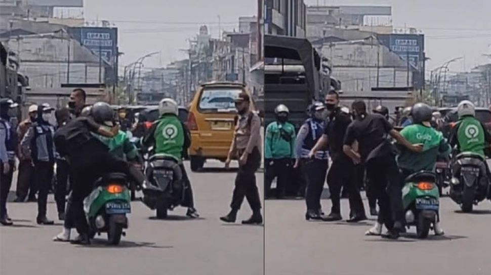 Kawal Presiden Jokowi Aksi Paspampres Naik Ojek Jadi Sorotan Warganet