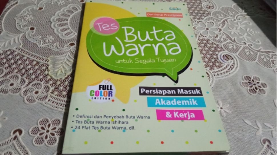 Ulasan Buku Tes Buta Warna untuk Segala Tujuan