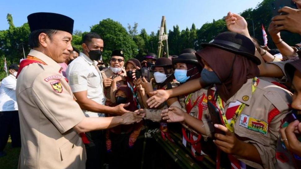 Tidak Hanya Terkait Alam, Jokowi Apresiasi Pelaksanaan Jambore Nasional XI Tahun 2022