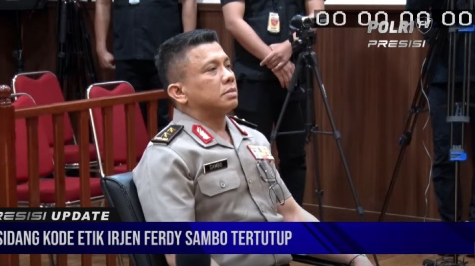 Ferdy Sambo Dipecat Tidak Hormat dari Polri