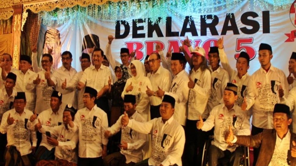 Profil Bravo 5, Ormas Bentukan Luhut yang Klaim Dua Kali Menangkan Jokowi