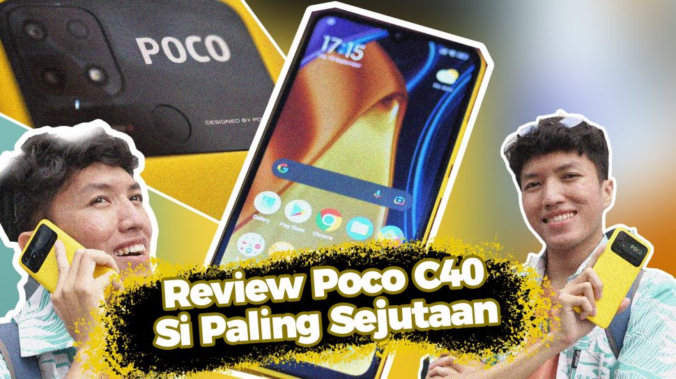 Review Poco C40 Hp Baterai Jumbo Si Paling Sejutaan 5132