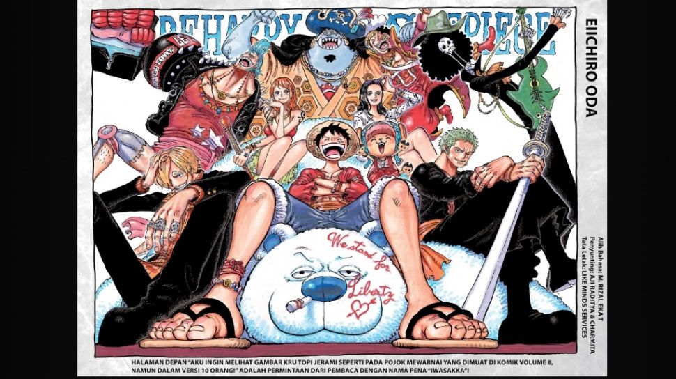 Cek Spoiler Manga One Piece 1061, Luffy Ungkap Mimpi Rahasianya
