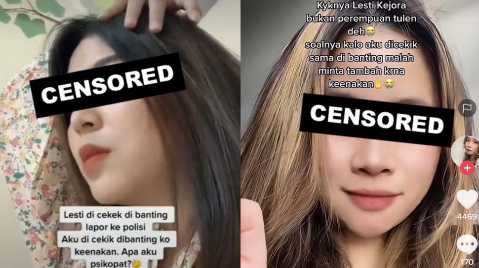 Miris Perempuan Ini Bikin Konten Vulgar Senggol Kekerasan Yang Dialami Lesti Kejora Netizen 9541