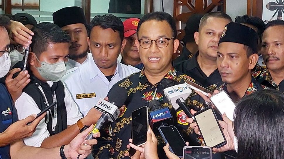Respons Anies Baswedan Soal Isu Pimpinan KPK Ingin Jegal Dirinya Jadi Capres 2024
