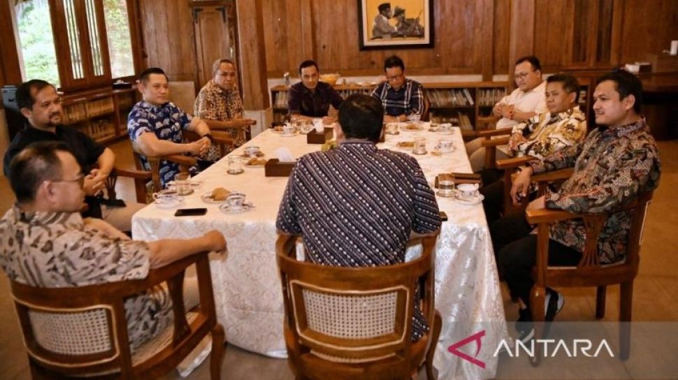 Nasdem Pks Dan Demokrat Bertemu Di Rumah Anies Baswedan Untuk Bahas