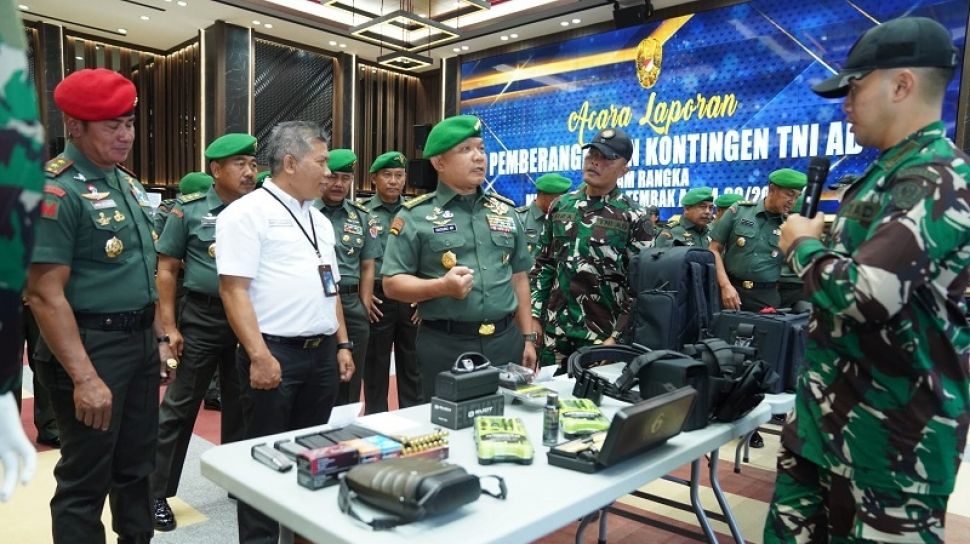 Lepas Kontingen Tni Ad Ke Lomba Tembak Asean Ksad Pertahankan