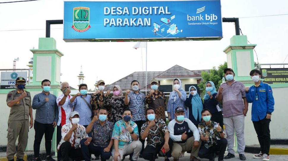 Tumbuh Bersama Masyarakat Desa, Bank bjb Sukses Implementasikan Program Desa Digital
