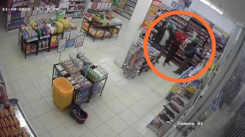 Viral Aksi Rampok Minimarket Di Km 13 Banyuasin Sumsel Polisi Ungkap