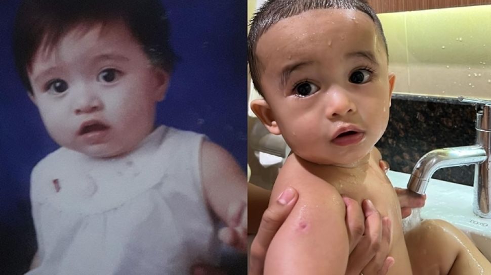 Unggah Foto saat Masih Kecil, Intip 5 Potret Nathalie Holscher yang Mirip dengan Buah Hatinya