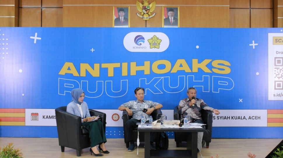 Kominfo Ajak Publik Lebih Cermat Lewat Sosialisasi Antihoaks RUU KUHP