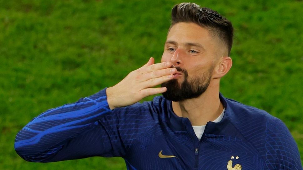 Olivier Giroud Jadi Pencetak Gol Tertua Di Babak Knockout Piala Dunia