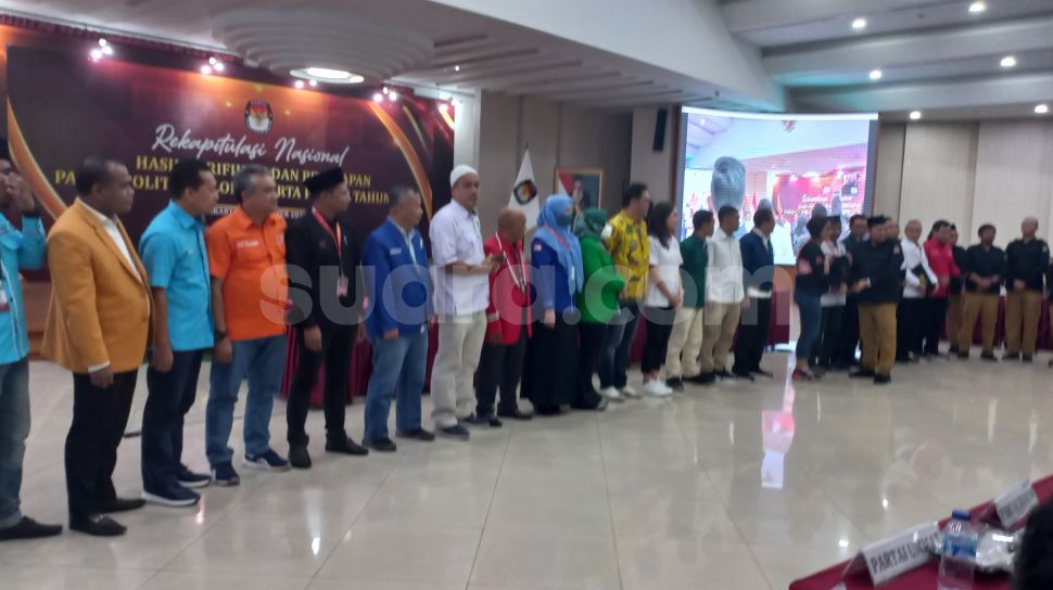 Tok! Hanya 17 Partai Politik Lolos Sebagai Peserta Pemilu 2024, Minus Partai Ummat Besutan Amien Rais