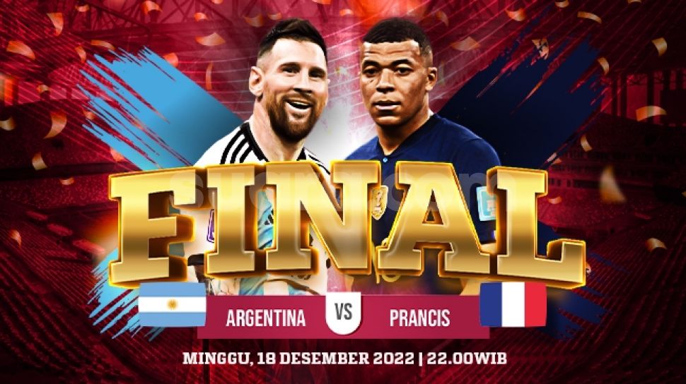 Link Live Streaming Argentina vs Prancis, Siapa Juara Piala Dunia 2022?
