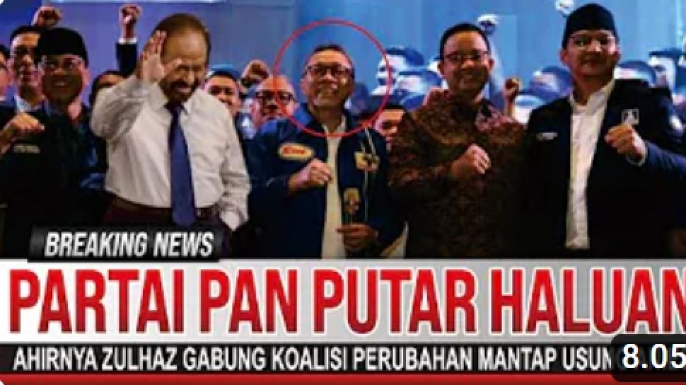 Cek Fakta Pan Gabung Koalisi Perubahan Demi Bisa Usung Anies Baswedan Maju Pilpres 2024 Benarkah 4343