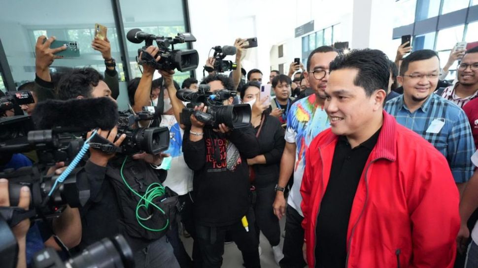 Viral Erick Thohir Calonkan Ketua Umum PSSI, Warganet: Harus Berani Rombak Pengurus